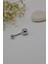 Top Çelik Göbek Piercing Gümüş Rengi 4