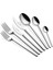 Allegra Gümüş Sade 42 Parça Çatal Kaşık Bıçak Seti 1