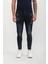 Erkek Skinny Fit Destroy Lacivert 7