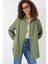 3900 Oversize Uzun Basic Gömlek - A.haki 3