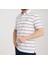 Polo Çizgili Beyaz Regular Fit 2
