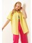 20120 Oversize Kısa Kollu Gömlek - Sarı 3