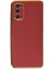 Samsung Galaxy S20 Kılıf Volet Silikon - Kırmızı Dpmah 1
