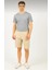 Erkek Düz T-Shirt – Orta Kumaş, Comfort Fit, Geniş Kesim, Günlük Giyime Uygun 1