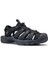 710445B 152-21055 Outdoor Siyah Unisex Sandalet 1