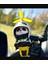 Sevimli Panda Motosiklet Kaskı Süsü, Araba Gösterge Paneli Aksesuarı, Araç Içi Dekorasyon 1