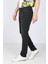 Erkek Siyah Straight Fit Jean Pantolon 2