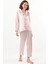 Pierre Cardin Kadın Biyeli Saten Pijama Takımı 3