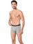 Erkek Siyah&Gri Stretch Boxer 6 Adet 3