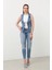 Kadın Taşlı Slim Fit Yelek 3