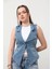 Kadın Taşlı Slim Fit Yelek 7