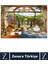 Premium Eğlenceli Eğitici Görsel Algı Problem Çözme Becerisi Puzzle 1000 Parça Kış Bahçesi 2
