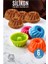 Modacar Silikon Göbekli Muffin Cupcake Kalıbı - Sürekli Kullanım Muffin Kek Kalıbı 6 Adet 1