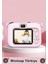 Premium 1080P Hd Video Kayıt Ön Arka Çekim Filtre 5 Oyun Mini Çocuk Kamera Dijital Fotoğraf Makinesi 2