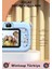 Premium 1080P Hd Video Kayıt Ön Arka Çekim Filtre 5 Oyun Mini Çocuk Kamera Dijital Fotoğraf Makinesi 4