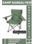 Premium 120 kg Dayanıklı Çantalı Taşıma Askılı Bardaklık Balık Piknik Sahil Outdoor Kamp Sandalyesi 1