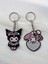 Kawaii Kuromi Cute Çift Anahtarlık 2 Adet 1