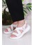 35375 Diva Comfort Rahat Çapraz Kuşaklı Çırtlı Kadın Sandalet 2