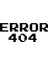 Error 404 Araba Stickeri 17X17 cm Siyah 1