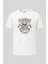 Viking Valhalla Kurukafa Baskılı Tişört - Uzun T-Shirt 1