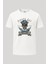 Korsan Kurukafa Baskılı Tişört - Uzun T-Shirt 1
