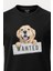 Wanted Golden Köpek Baskılı Tişört - Uzun T-Shirt 4