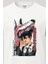 Kon Aki Chainsaw Man Tişört - Uzun Anime T-Shirt 4