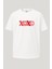 Oversize Xoxo Kalpli Aşk Baskılı Unisex Tişört 1