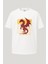 Oversize Legendary Kırmızı Anka Kuşu Baskılı Unisex Tişört 1