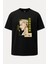 Oversize Draken Tokyo Revengers Anime Baskılı Unisex Siyah Tişört 1