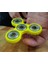Knurled Tri-Spinner Edc Fidget Widget / Triple Bearing Spinner 1