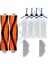 Xiaomi Mop 2 Pro (MJST1SHW) -Mop 2 Lite Uyumlu 2 Ana Fırça 4 Yan Fırça 4 Filtre 2 Mop 1