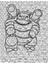 Blastoise Pokemon Duvar Heykeli 2d (Plastik Aparattır!!!) 2