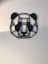 Geometrik Panda Duvar Heykeli (Plastik Aparattır!!!) 1