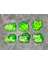 Sevimli Bulbasaur Chibi Pokemon Buzdolabı Mıknatıs/anahtar/pin/saç Klibi (Plastik Aparattır!!!) 2