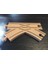 Oyuncak Ahşap Tren Rayları / Oyuncak Ahşap Demiryolu Rayları / Anahtar Çiftli / Brıo Thomas Ikea Ebay Uyumlu (Plastik Aparattır!!!) 3