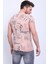 Unisex Bisiklet Yaka Baskılı Yıkamalı T-Shirt 3