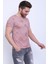 Unisex Bisiklet Yaka Baskılı Yıkamalı T-Shirt 1