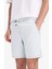 Regular Fit Beli Lastikli Rahat Kalıp Jean Bermuda Şort E4554AX25SM 3