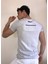 Unisex Bisiklet Yaka Baskılı Yıkamalı T-Shirt 3