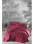 Bordo Pamuklu Çift Kişilik Nevresim Takımı 2