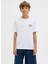 Baskılı Beyaz Erkek Çocuk T-Shirt 12278373 2