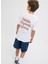Baskılı Beyaz Erkek Çocuk T-Shirt 12278373 3