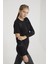 Armour Seamless Dikişsiz Spor Kolluk Siyah 4
