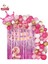 3 Harfli Rose Isimli Pembe Beyaz Konseptli Kraliçe Taçlı Doğum Günü Balon Zincir Parti Seti Süsü 1
