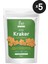 5'li Unsuz Kıtır Kraker Vegan Glutensiz Tuzlu Doyurucu Sağlıklı Katkısız Atıştırmalık 5X50GR 1