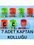 7 Adet Şampiyonlar Ligi Kaptanlık Pazubandı Kaptan Kolluğu Bandı Profesyonel 1