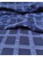 Lacivert Kendinden Ekoseli Pamuk Vual (En 120 cm x Boy 130 Cm) 2