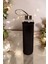 Kadife Kılıflı Borosilikat Cam Matara Içecek Şişesi 750 ml 1