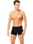 Looksense Erkek Dude 2 Li Düz ve Desenli Likralı Boxer 1403 2